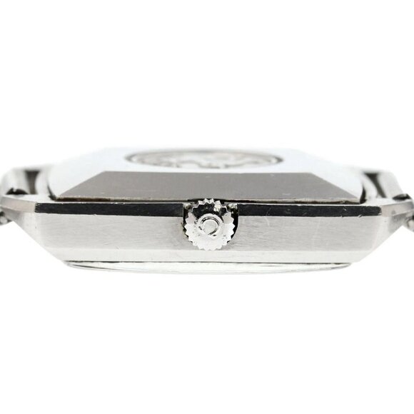 OMEGA Seamaster Date Square Vintage Silver Dial Automatic Men's Watch - Picture 6 of 6